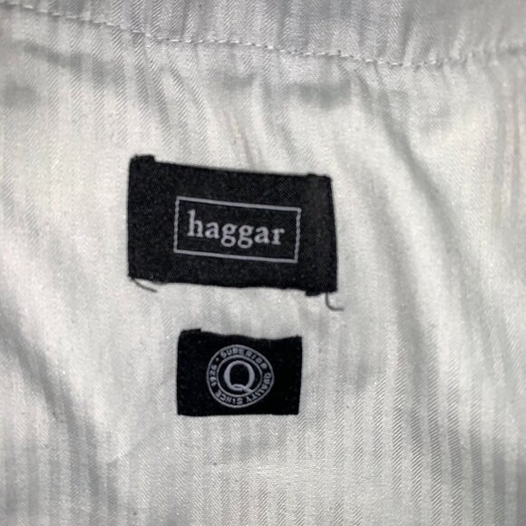 Haggar Mens Classic Fit Khaki Pants Size 44 X 30 Work business professionalEvery - Picture 4 of 9